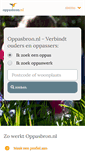 Mobile Screenshot of oppasbron.nl